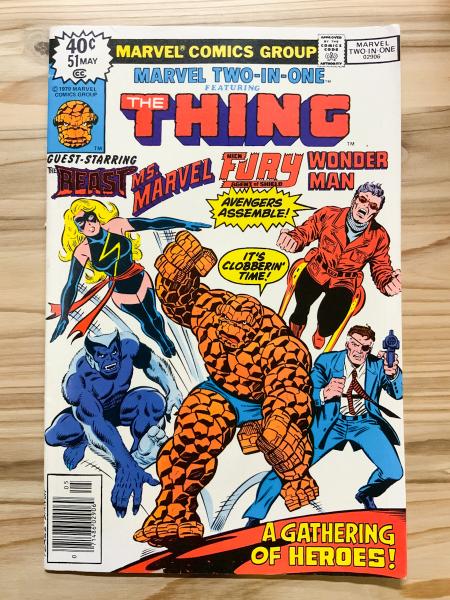 MARVEL TWO-IN-ONE #051 THE THING: GUEST-STARRING THE BEAST, MS 