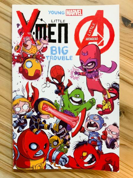 Young Marvel Little X Men Little Avengers Big Trouble アメコミ 原書トレードペーパーバック Skottie Young Gurihiru Dan Slott他 アットワンダー 古本 中古本 古書籍の通販は 日本の古本屋 日本の古本屋