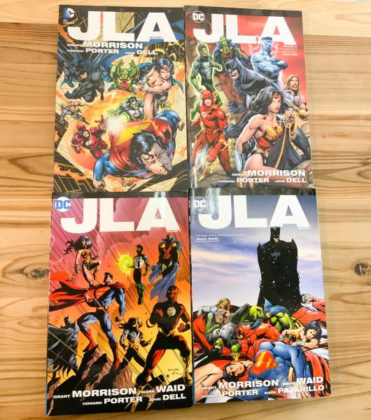 JLA DELUXE EDITION Vol.1-4 グラント・モリソン期 4冊一括 【アメコミ