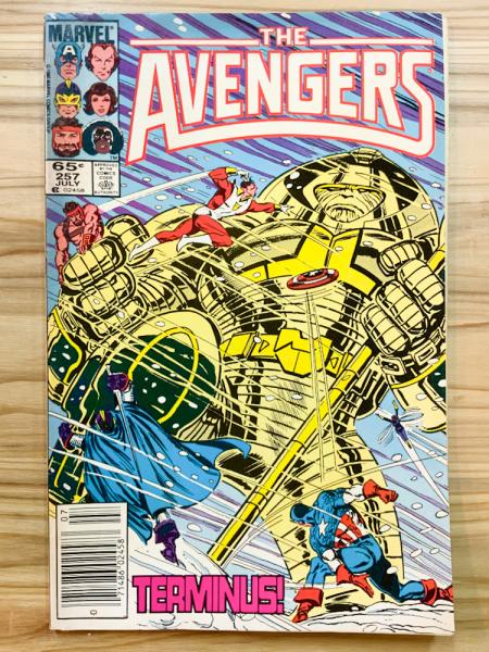 AVENGERS #257 ネビュラ初登場（※イタミ強！）【アメコミ