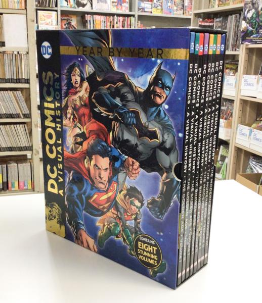 DC COMICS A VISUAL HISTORY - YEAR BY YEAR: FROM THE GOLDEN TO 