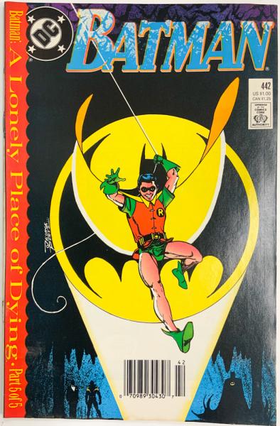 BATMAN #442 A LONELY PLACE OF DYING PART 5 / 3代目ロビン登場