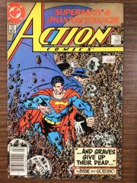 ACTION COMICS #0585 SUPERMAN & THE PHANTOM STRANGER 【アメコミ】【原書コミックブック（リーフ）】
