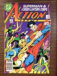 ACTION COMICS #0589 SUPERMAN & THE GREEN LANTERN CORPS 【アメコミ】【原書コミックブック（リーフ）】