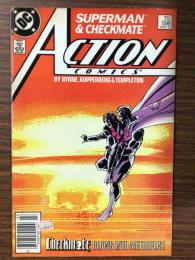 ACTION COMICS #0598 SUPERMAN & CHECKMATE チェックメイト初登場【アメコミ】【原書コミックブック（リーフ）】