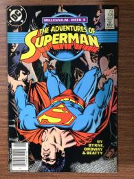THE ADVENTURES OF SUPERMAN #436 MILLENNIUM タイイン  【アメコミ】【原書コミックブック（リーフ）】