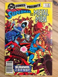 DC COMICS PRESENTS #070 SUPERMAN AND METAL MEN 【アメコミ】【原書コミックブック（リーフ）】
