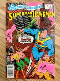 DC COMICS PRESENTS #074 SUPERMAN AND HAWKMAN 【アメコミ】【原書コミックブック（リーフ）】