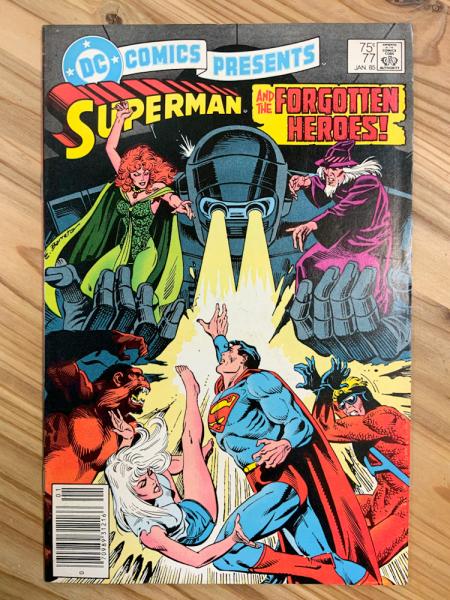 DC COMICS PRESENTS #077 SUPERMAN AND THE FORGOTTEN HEROES