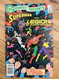DC COMICS PRESENTS #080 SUPERMAN AND THE LEGION OF SUPER-HEROES 【アメコミ】【原書コミックブック（リーフ）】