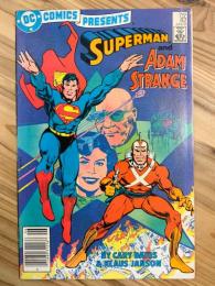 DC COMICS PRESENTS #082 SUPERMAN AND ADAM STRANGE 【アメコミ】【原書コミックブック（リーフ）】