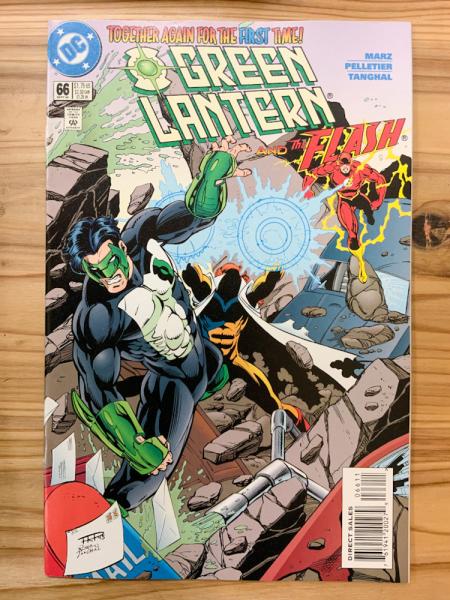 GREEN LANTERN (1990) #066 FAST FRIENDS? PART 1 カイル
