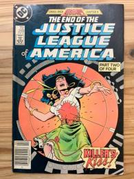 JUSTICE LEAGUE OF AMERICA #259 THE END OF THE JUSTICE LEAGUE OF AMERICA / LEGENDS タイイン【アメコミ】【原書コミックブック（リーフ）】