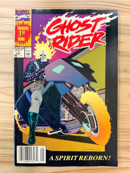 GHOST RIDER (1990) #001 ダニエル・ケッチ初登場 【アメコミ】【原書
