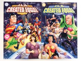 JLA: CREATED EQUAL 全2冊 【アメコミ】【原書コミックブック（リーフ） ／ プレステージフォーマット】