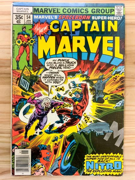 CAPTAIN MARVEL (1968) #054 【アメコミ】【原書コミックブック