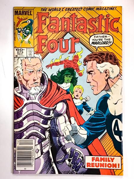 FANTASTIC FOUR #273 ナサニエル・リチャーズ（リードの父）フル初登場