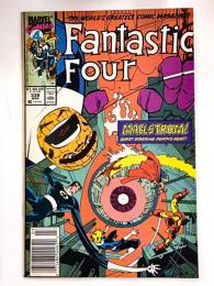 FANTASTIC FOUR #338 【アメコミ】【原書コミックブック（リーフ）】