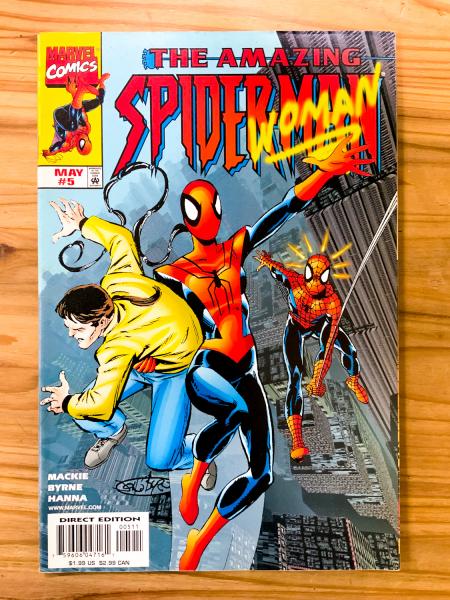なんでも鑑定団よりも驚き！ AMAZING SPIDER-MAN (マティ スパイダーウーマン #005 (1999) 少年漫画