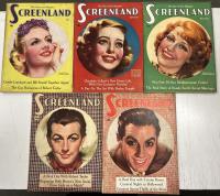 戦前米映画雑誌　SCREENLAND　昭和１０?１２　不揃い　１１冊一括
