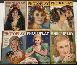 戦前米映画雑誌　ＰＨＯＴＯＰＬＡＹ　大正８?昭和１２　不揃い　１２冊一括