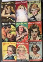 (英)ＭＯＴＩＯＮ　ＰＩＣＴＵＲＥ　　ＭＡＧＡＺＩＮ　大正７　５月?昭和１０　６月まで
不揃い　42冊