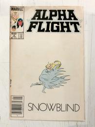 ALPHA FLIGHT #006 SNOWBLIND 【アメコミ】【原書コミックブック（リーフ）】