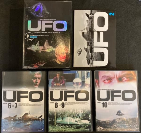 謎の円盤 UFO COLLECTORS' BOX PART2 [DVD] 5枚組DVD 14話～26話 ＋
