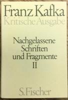 Nachgelassene Schriften und Fragmente Ⅱ 【ドイツ語】