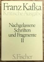Nachgelassene Schriften und Fragmente Ⅱ 【ドイツ語】