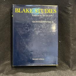 Blake Studies: Essays on His Life and Work