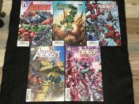 AVENGERS:MECH STRIKE (2021) #1-5 全5冊セット　【アメコミ】【原書コミックブック(リーフ)】