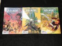 A.X.E. : DEATH TO THE MUTANTS (2022) #1-3 全3冊セット　【アメコミ】【原書コミックブック(リーフ)】