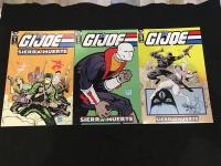 G.I. JOE : SIERRA MUERTE #1-3 全3冊セット　【アメコミ】【原書コミックブック(リーフ)】