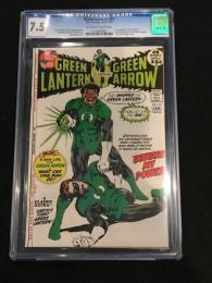 GREEN LANTERN/GREEN ARROW (1960-1986) #87　ジョン・ステュワート初登場回　【アメコミ】【原書コミックブック(リーフ)】