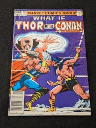 WHAT IF (1977) #039 WHAT IF THE MIGHTY THOR BATTLED CONAN THE BARBARIAN?【アメコミ】【原書コミックブック （リーフ）】