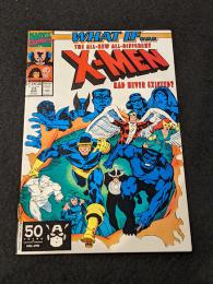 WHAT IF...?(1989) #23 THE ALL-NEW ALL DIFFERENT X-MEN HAD NEVER EXISTED? 【アメコミ】【原書コミックブック(リーフ)】