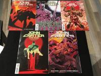 JOHN CARTER : THE END #1-5 全5冊セット　【アメコミ】【原書コミックブック(リーフ)】