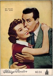 PB0177 映画パンフ「春の珍事」 ロイド・ベーコン レイ・ミランド、ジーン・ペータース 日比谷映画劇場 1950