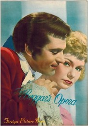 PB0198 映画パンフ「三文オペラ」 ピーター・ブルック ローレンス・オリヴィエ Foreign Picture News 1953
