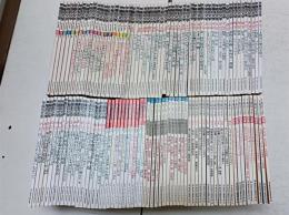 早稲田文学　(通巻66〜184)抜けあり　117冊