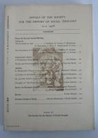 社会思想史研究　NO.2　1978　社会思想史学会年報
