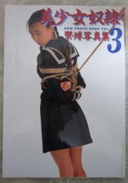 美少女奴隷　緊縛写真集3　　八萩純・武見真理・森宮美沙緒・高瀬理奈・加納美月・伊藤未央・高岡まゆみ・高科ありす・柴田はるか・片桐かほる・本田有紀・牧野まりも・林由美香・吉田理香・佐野美沙・石原まりえ・千秋まこと・村上ゆう・本城美鈴・和泉茉奈・聖奈まり子・倉田まどか・坂本秀美・風間えりか・竹邑摩莉花・志穂美れい子・風吹あんな・有野ゆかり