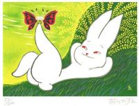 漫画家の絵本の会 オリジナル版画集<版画8葉入> -丸善創業120周年記念-