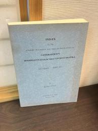 月称造「四百論釈」梵文断片テキストとそのチベット語訳に対する索引 : 梵語‐チベット語　Index to the Sanskrit Fragments and Tibetan Translation of Candrakirti's Bodhisattvayogacaracatuhsatankatika, Sanskrit-Tibetan