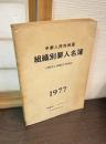 中華人民共和国組織別要人名簿