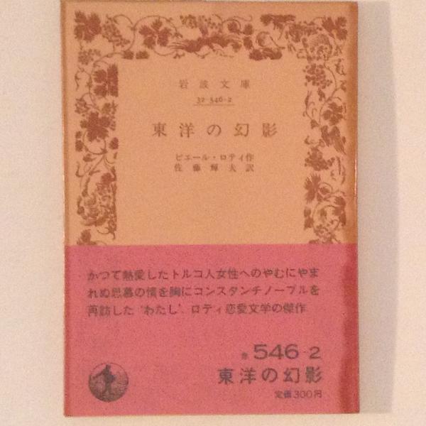 東洋の幻影 岩波文庫 ピエール ロティ 作 佐藤輝夫 訳 古書かんたんむ 古本 中古本 古書籍の通販は 日本の古本屋 日本の古本屋 東洋の幻影 岩波文庫 ピエール ロティ 作 佐藤輝夫 訳 古書かんたんむ 古本 中古本 古書籍の通販は 日本の古本屋 日本の古本屋