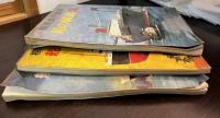柳原　良平　編集　船の雑誌　１，2，3，の3冊セット　　特集・日本商船隊100年史特集/特集・世界の保存艦船/特集・新しい海の王者コンテナ船