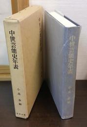 中世芸能史年表