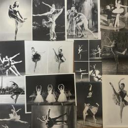 写真・絵葉書50枚)塚本嘉次郎氏旧蔵　バレリーナ写真・ポストカード　バレエ関連